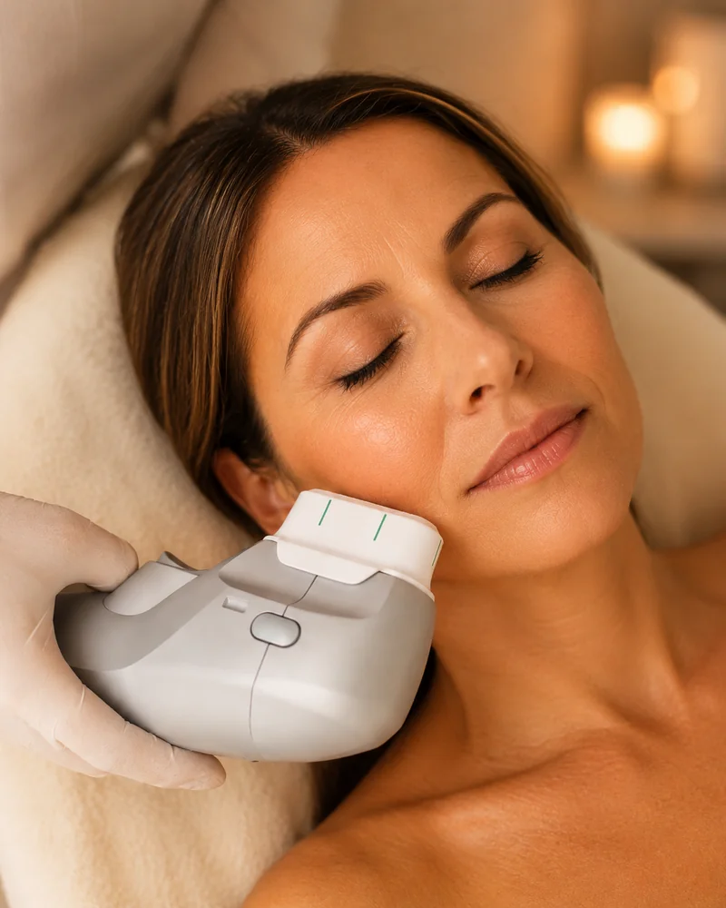 HIFU — soin lifting par ultrasons focalisés à l'institut HBEAUTY Saint-Tropez